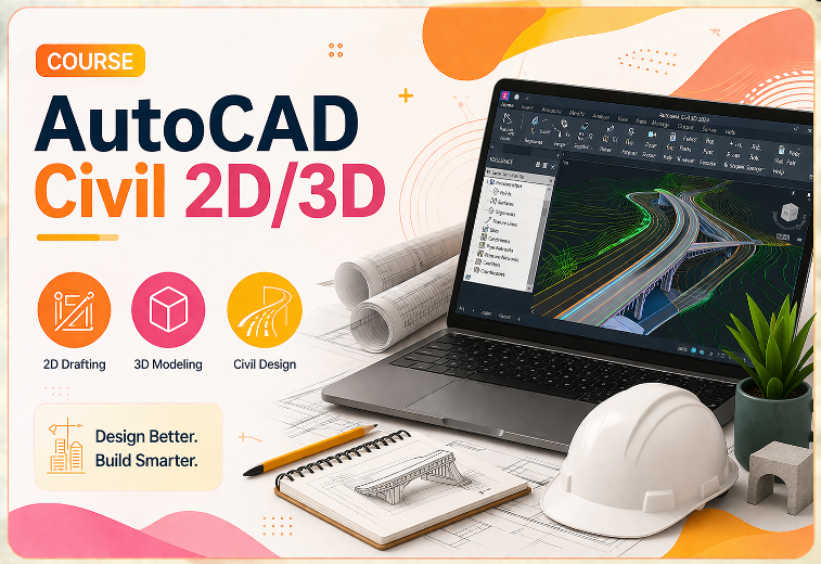 AutoCAD-2D/3D-Civil